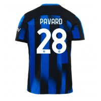 Inter Milan Benjamin Pavard #28 Hjemmedrakt 2023-24 Kortermet